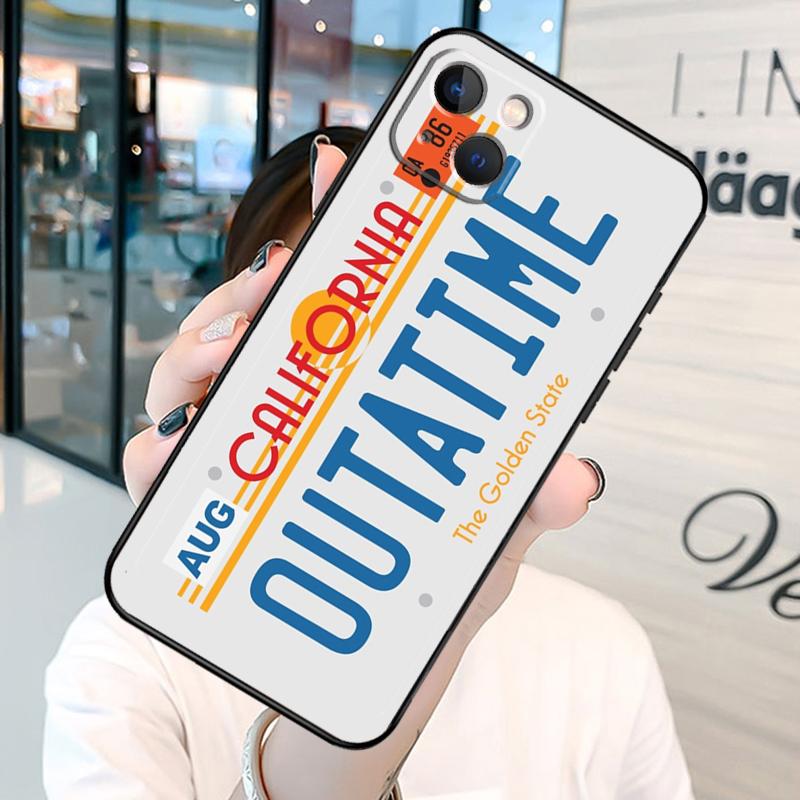 Back To the Future Flux Capacitor Phone Case For iPhone 13 12 Mini 11 14 15 Pro Max SE 2020 7 8 Plus X XS Max XR Cover Shell