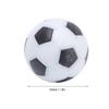 22pcs Table Football Players Replacement Red Blue Foosball Machine Accessories with 32mm Black White Ball for 4824 Table Football Machine