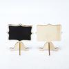10pcs Wooden Mini Chalkboard Signs Creative Small Chalk Board Wedding Place Cards  Party Supplies