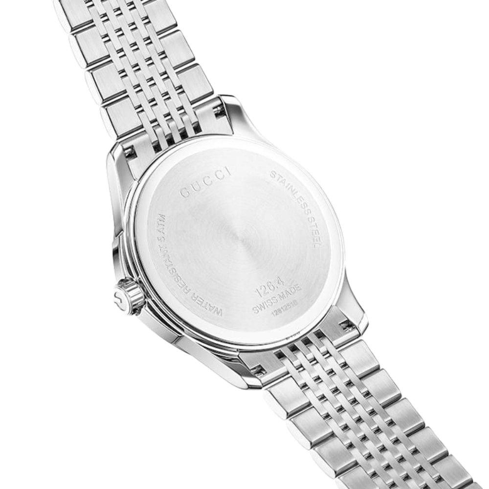 Gucci Orologio unisex con quadrante nero G-Timeless YA126408
