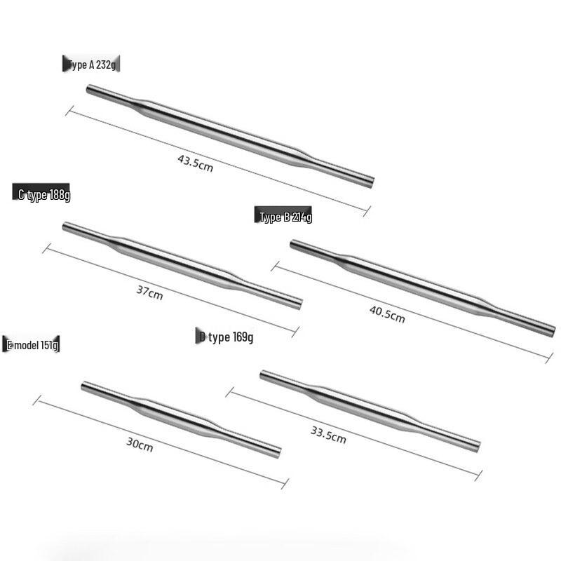 HPMILY 304 Stainless Steel Rolling Pin