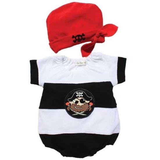 

с Ромперами [Пиратская шляпа] (70см) белый