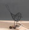 1PCS Fashionable Metal Wire Iron Bird Craft Iron Wire Bird Beautiful Decoration Gift Office Desktop