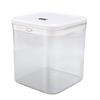 Medication Lock Box with Code Lockable Storage Box for Fridge Snacks Food Phone Lock Box for Home Dorms Office Clear