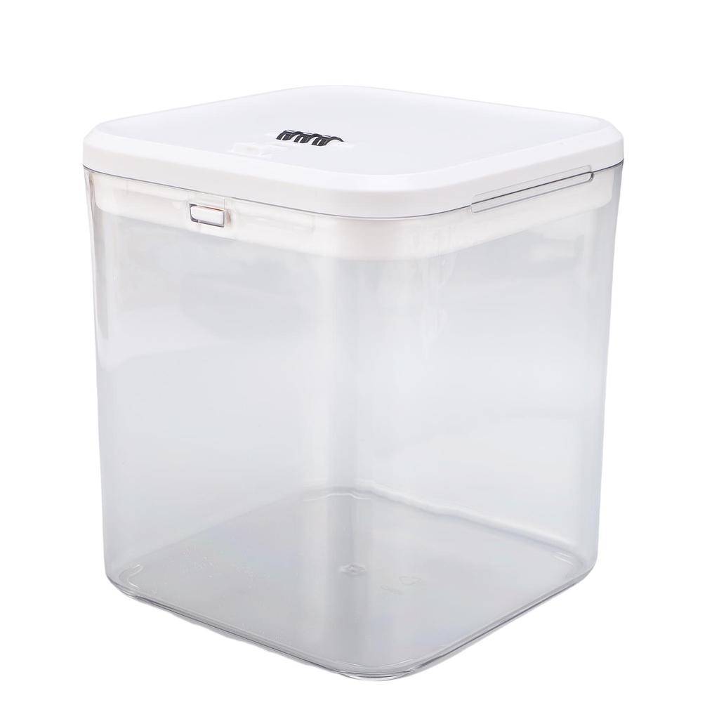 Medication Lock Box with Code Lockable Storage Box for Fridge Snacks Food Phone Lock Box for Home Dorms Office Clear