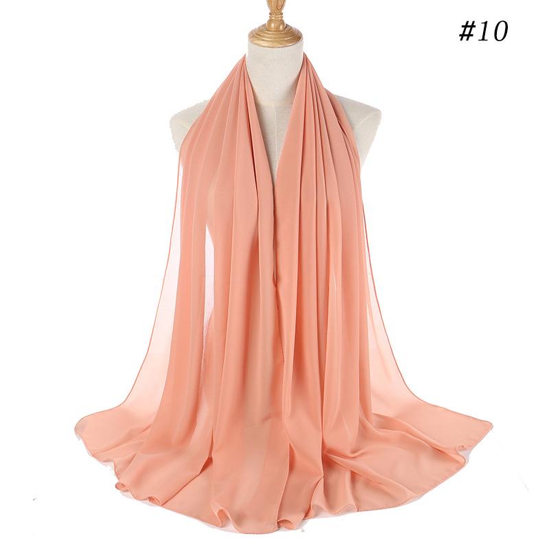 

Pearl Chiffon Ethnic Bubble Scarf from Malaysia 72x175 CM