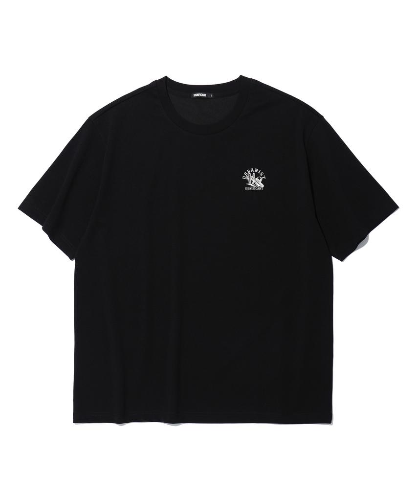 Sigeunipikeonteu Cowboy Short Sleeve T-Shirt Black (Lp7Tu439-076)