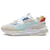 Mirage Lightweight Breathable Sports Low-Top Casual Shoes Unisex Casual Shoes White Gray Blue 380696-03