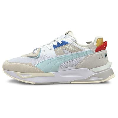 Mirage Lightweight Breathable Sports Low-Top Casual Shoes Unisex Casual Shoes White Gray Blue 380696-03