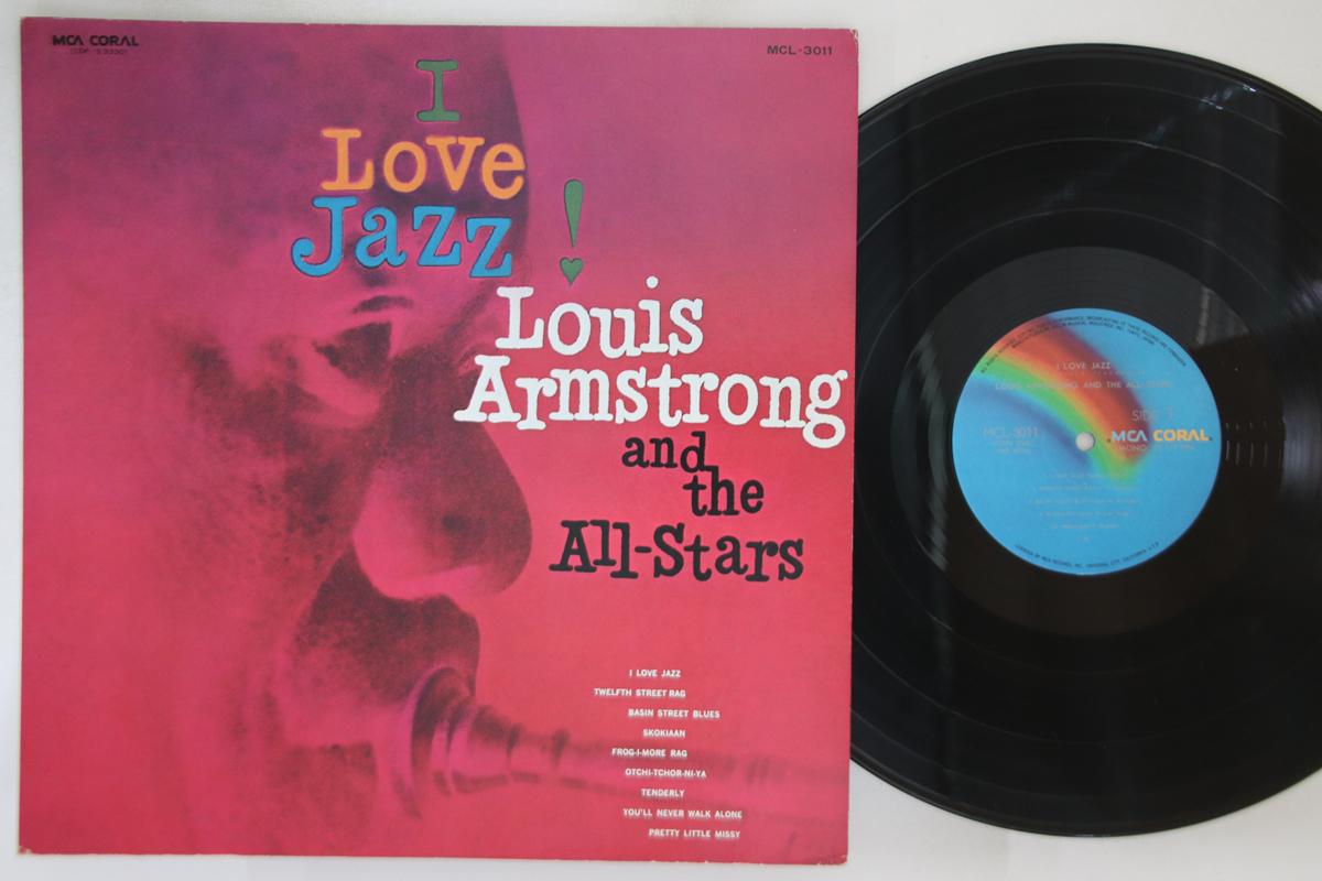 

LP Пластинка ЛУИ АРМСТРОНГ - Я Люблю Джаз MCL3011 MCA 1975 Япония Джаз Б/У