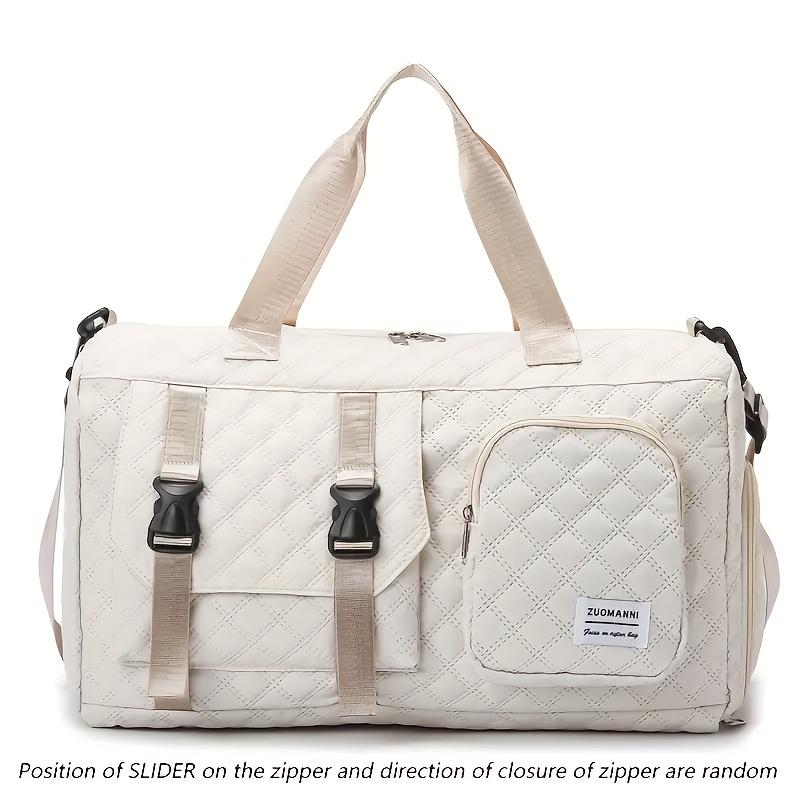 Large capacity travel suitcase, casual nylon fitness bag, portable belt, fitness bag | casual style bag