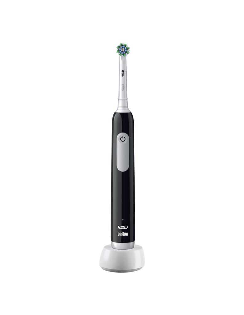 Oral-B | Pro Series 1 Cross Action | Electric toothbrush | Rechargeable | For adults | Black | Brush heads included: 1 | Brushing modes: 3