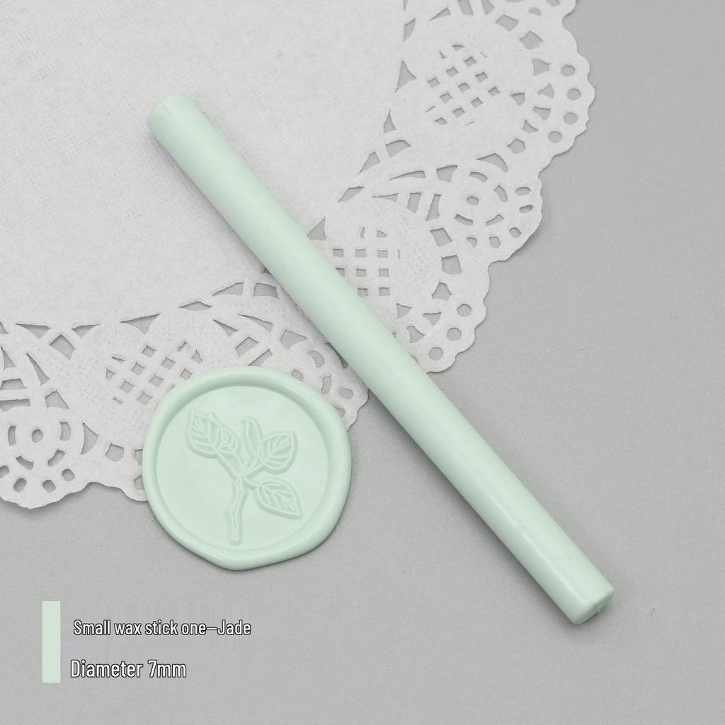 Bețișoare de Ceară de Sigiliu Mat Perlat, 125 Culori, 10x0.7cm, Compatibile cu Pistoale de Ceară, Culori Mixabile