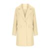 Women's Fashion Casual Long Sleeve Long Suit Jacket With Pockets