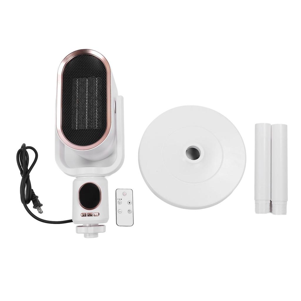 Space Heater Remote Control Energy Saving High Power Heating Cooling Oscillating Standing Electric