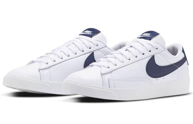 Nike Blazer Low Le White Navy Women's AV9370-119