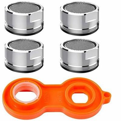 Brass Water Saving Faucet Tap Aerator Replaceable Filter Mixed Nozzle 24mm Thread Bathroom Faucet Bubbler Faucet Replacement