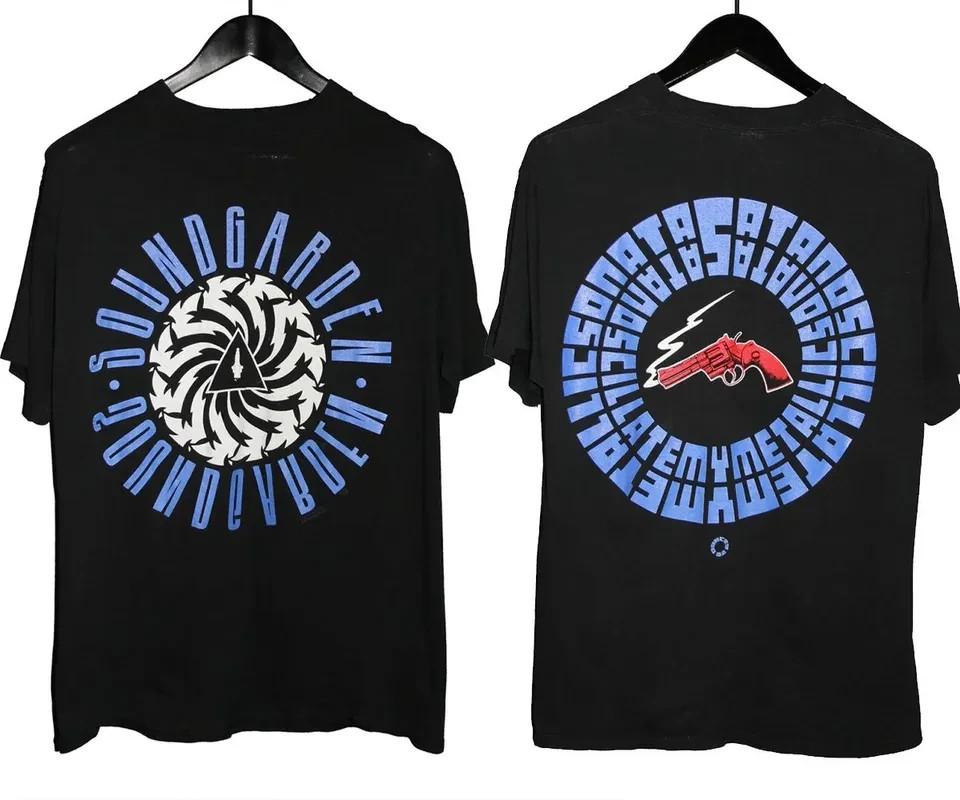 2 sides 92s Soundgarden Band Concert Shirt Black Unisex S-5XL XXL