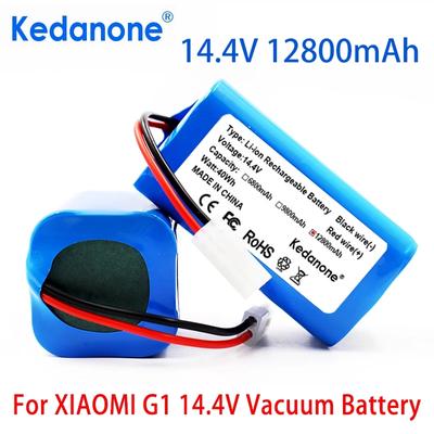 New 4s1p 18650 14 .4v12800mah Li -Ion Battery For Xiaomi G1 Mi Robot Vacuum -Mop Essential Mjstg1 Robot Vacuum Cleaner Battery Pack