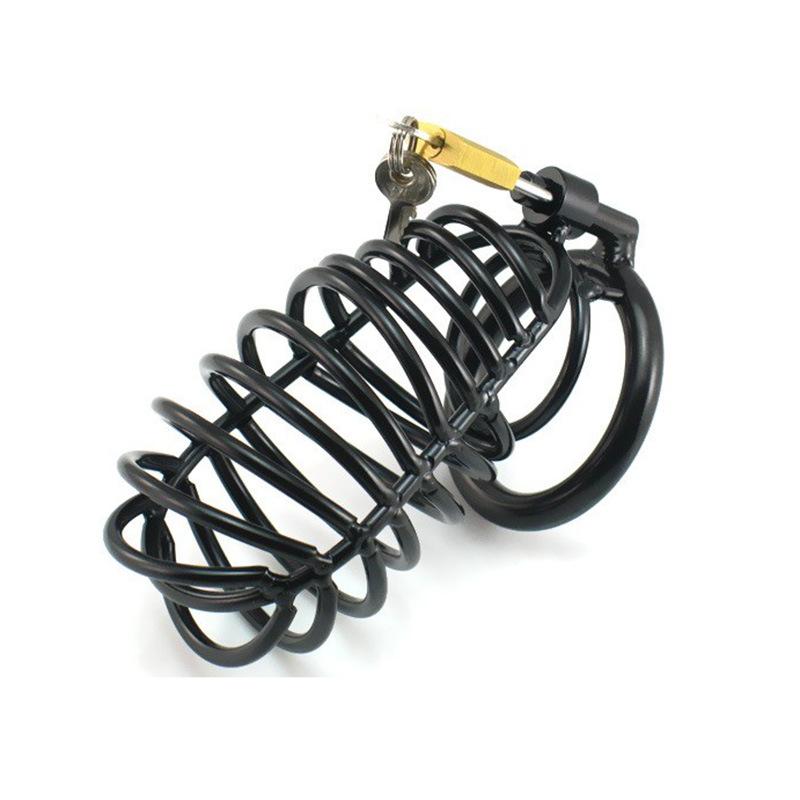 Stainless Steel Chastity Lock Large Men's Passion Sex Tools Couple Adult Toys Sex Toys Chastity Cleaner Lock Pants