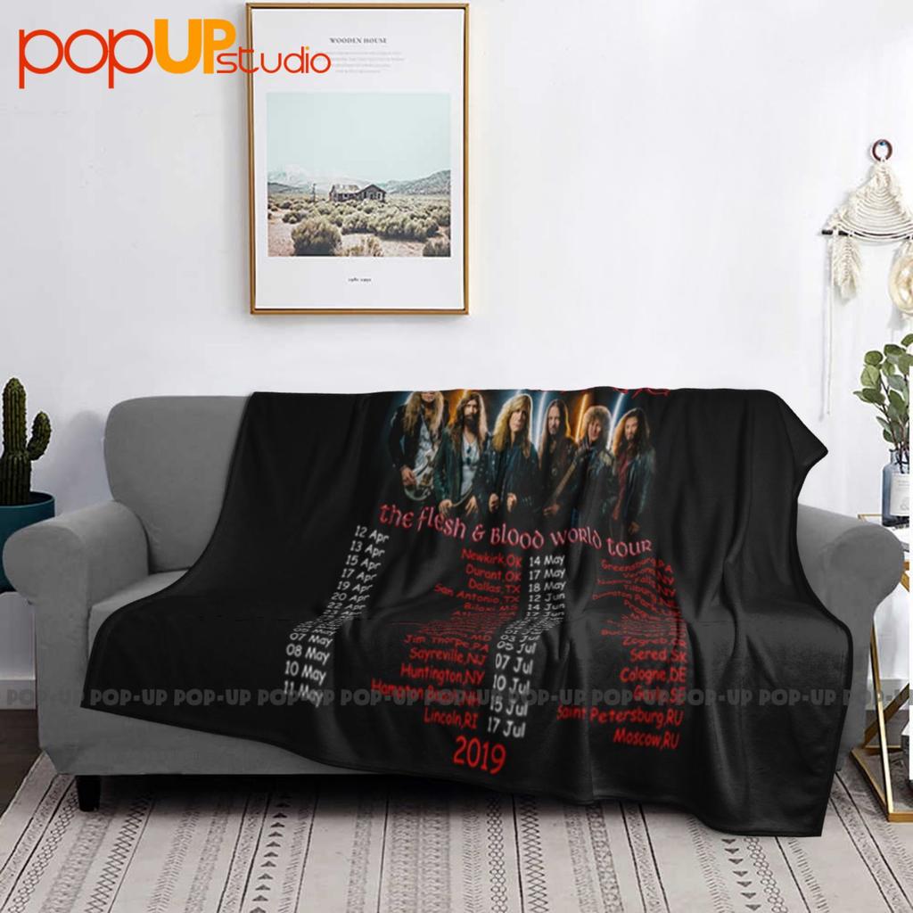 Whitesnake The Flesh And Blood Tour Concert 2019 Ultra-Soft Blanket Quilt Winter Sofa Cover Bed Covers