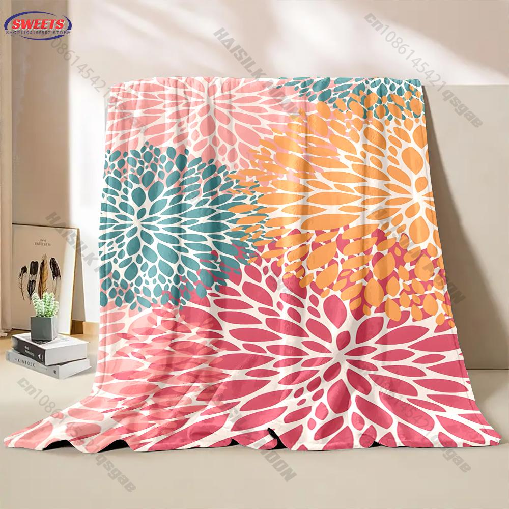 Aquarell-Blumenmuster-Decke Zimmer Sofa Dekorative Decke Mehrere Größen Mehrere Szenen Verfügbar Top 10 Weihnachtsgeschenke Schneller Versand