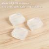 1/2/3Pcs Transparent Ice Cube Squeeze Toy Anxiety Relief Stress Ball Sensory Toy Soft Stress Ball Stretchy Cube Pinch Toy Party Favors