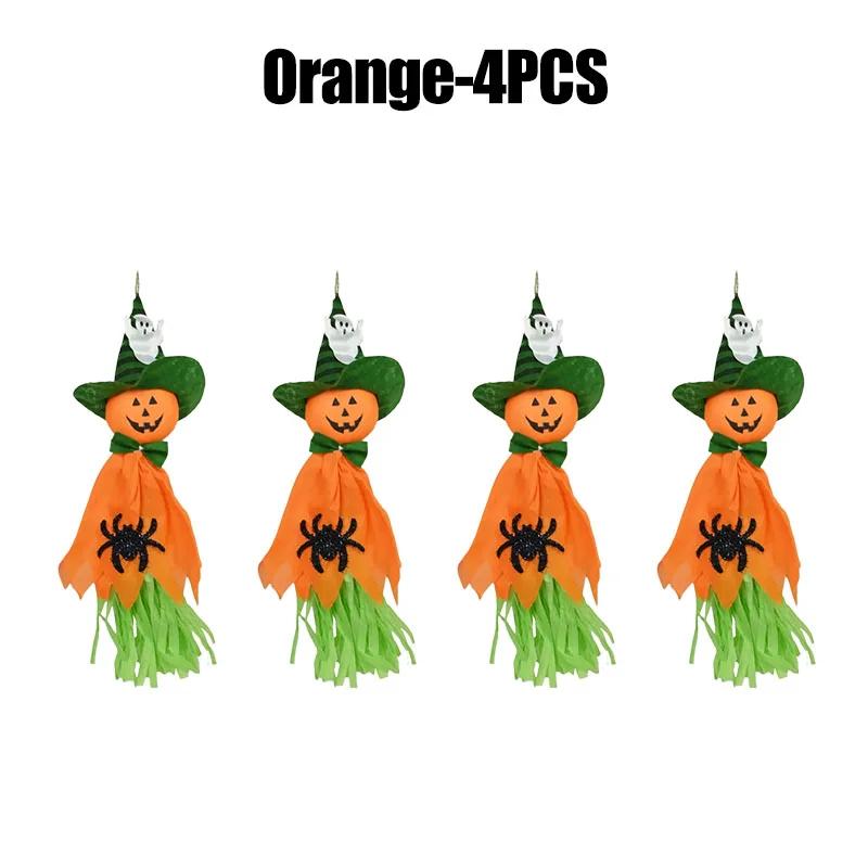 Cloth Paper Halloween Hanging Ornaments Festival Supplies Charm Fluttering Design Ghost Hanging Pendant Pumpkin Gift