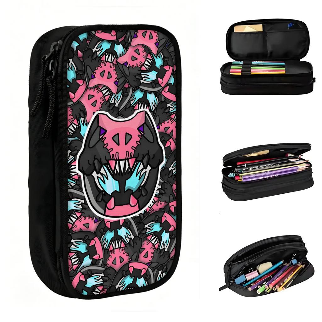 Custom Hot K-Kamenes R-Rideres Game Cute Pencil Cases Boy Girl Large Capacity Pencil Pouch Student School
