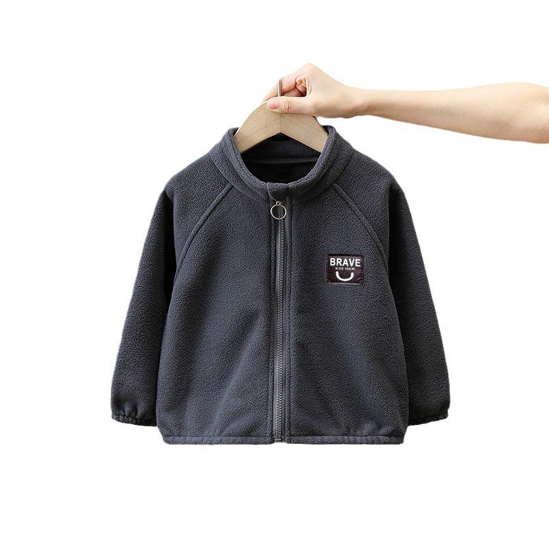 Children's Thick Fleece-Lined Winter Coat - New Trendy Style Jacket for Boys