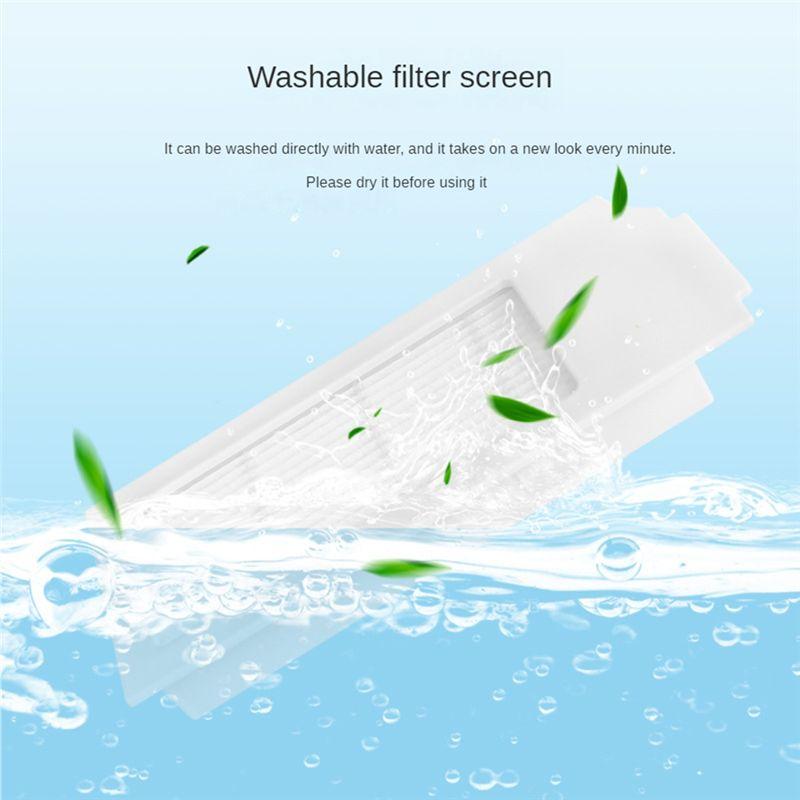 A20F-For Ecovacs Deebot X1/T10 OMNI TURBO Accessories Robot Vacuum Cleaner Main Brush Cover Dust Collection Box