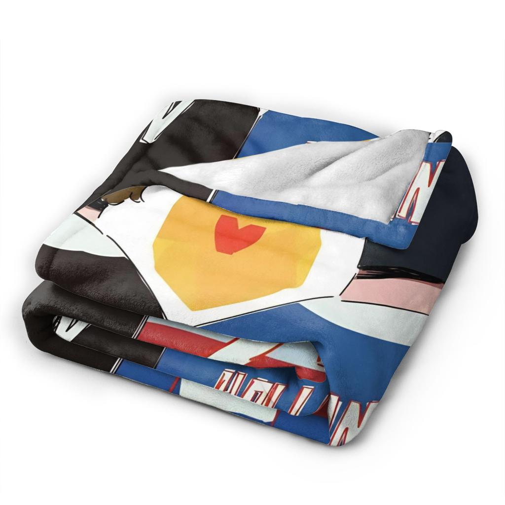 Heated Rivalry Knitted Blanket Fleece Hollanov 81 24 Lightweight Throw Blanket for Bedding Couch Bedroom Quilt