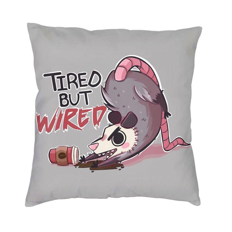 The Hungry Opossum Cushion Cover Two Side Printing Animal Pet Throw Pillow Case For Living Room Cool Pillowcase Home Decor