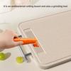 Stainless Steel Multifunctional Chopping Board New Double-sided Cutting Board Food Grade Wheat Straw Chopping Block