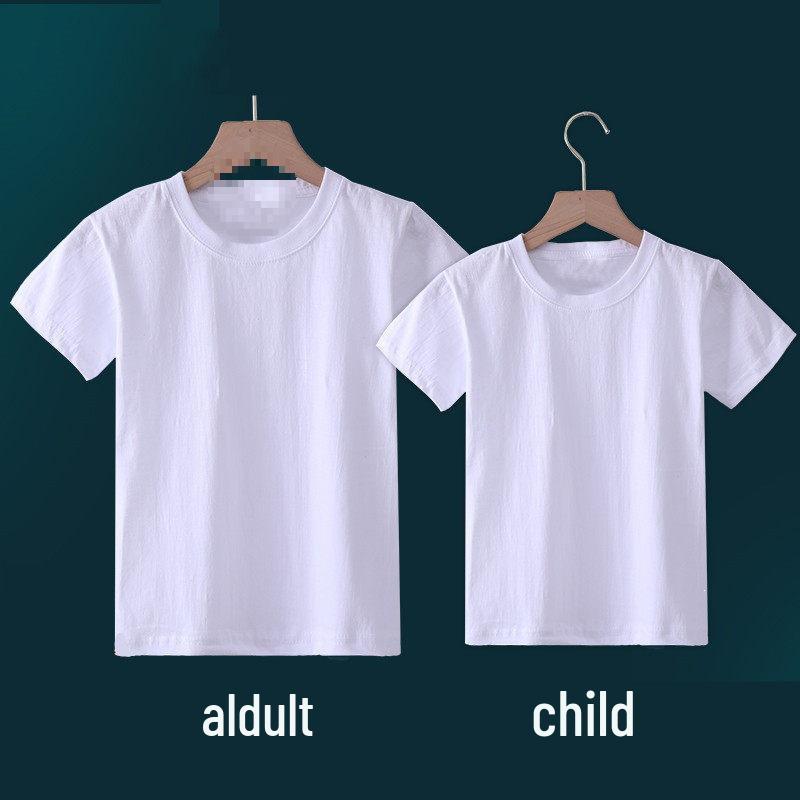 

Hand-Painted Tie-Dye Graffiti Batik Short-Sleeve T-shirt for Student & Parent-Child Activities, White Children s T-shirt 12# [120-140cm]
