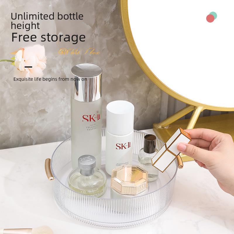 360° Rotating Cosmetic Organizer & Kitchen Spice Rack.