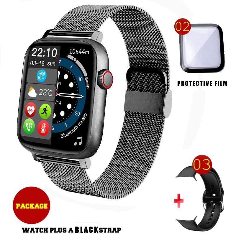 Buy New NFC Smartwatch Men Women Smart Watch 2021 wireless charger
