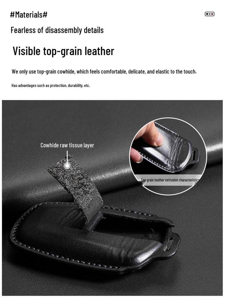 Toyota Wildlander/C-HR/Camry Alcantara Leather 3D Key Case Cover