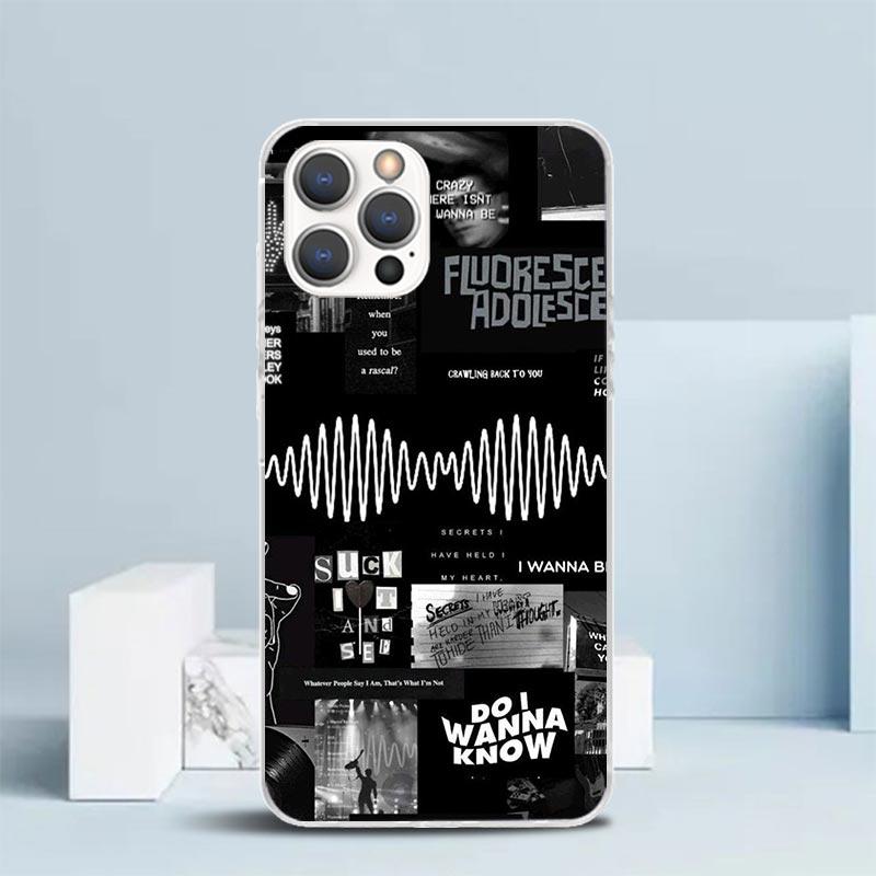 Arctic M-Monkeys Special Offer Soft Cover for iPhone 16 17 Air 15 14 Pro Max 16E Phone Case 13 Mini 12 11 7 SE 8 Print Pattern F