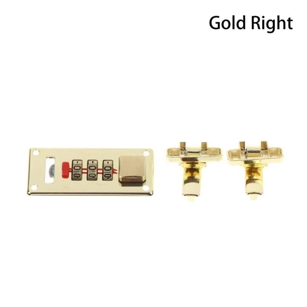 Keyless Luggage Lock 65 X 29mm Fixed Lock Home Hardware Accessories Combination Lock Jewelry Box