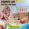 1PC New Creative Acrylic Transparent Shell Storage Box Seaside Stone Small Shell Collection Magnetic Storage Display Box