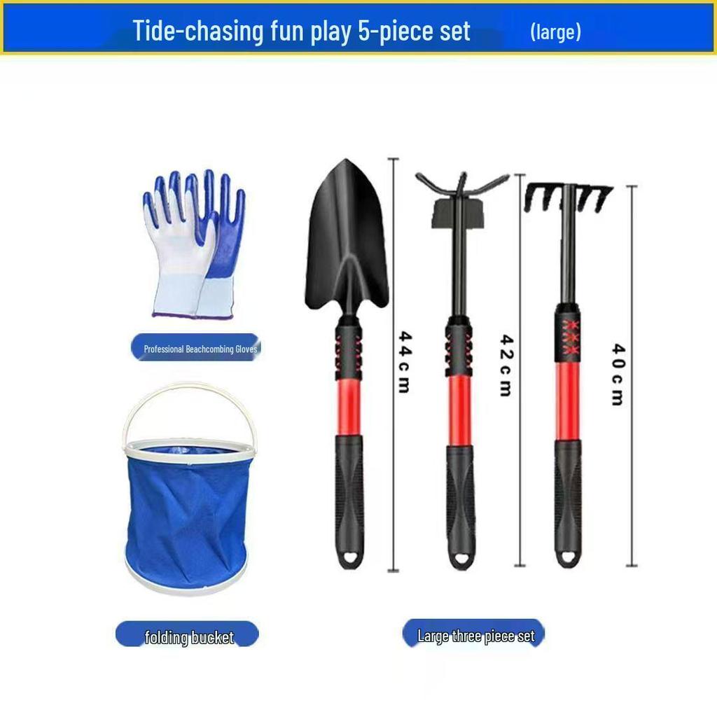 Seaside Clam and Crab Digging Tool Set for Kids