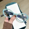 Vintage Anti Blue Light Reading Glasses Presbyopia Clear Lens Hyperopia Eyewear for Women Men +1.0 +1.5 +2.5