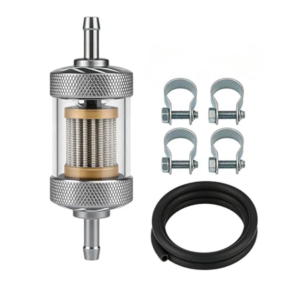 

Inline Fuel Filter Glass Fuel Filter Transparent Glass Casing