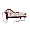 Doll House Lounger Model 1/12 Scale Miniature Dollhouses Chaise Lounger Ideal for DIY Projects and Photography