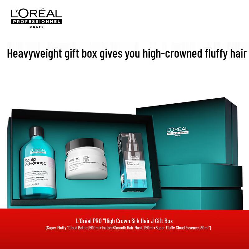 Подарочный набор L Oréal PRO Cloud Bottle для восстановления волос и придания объема