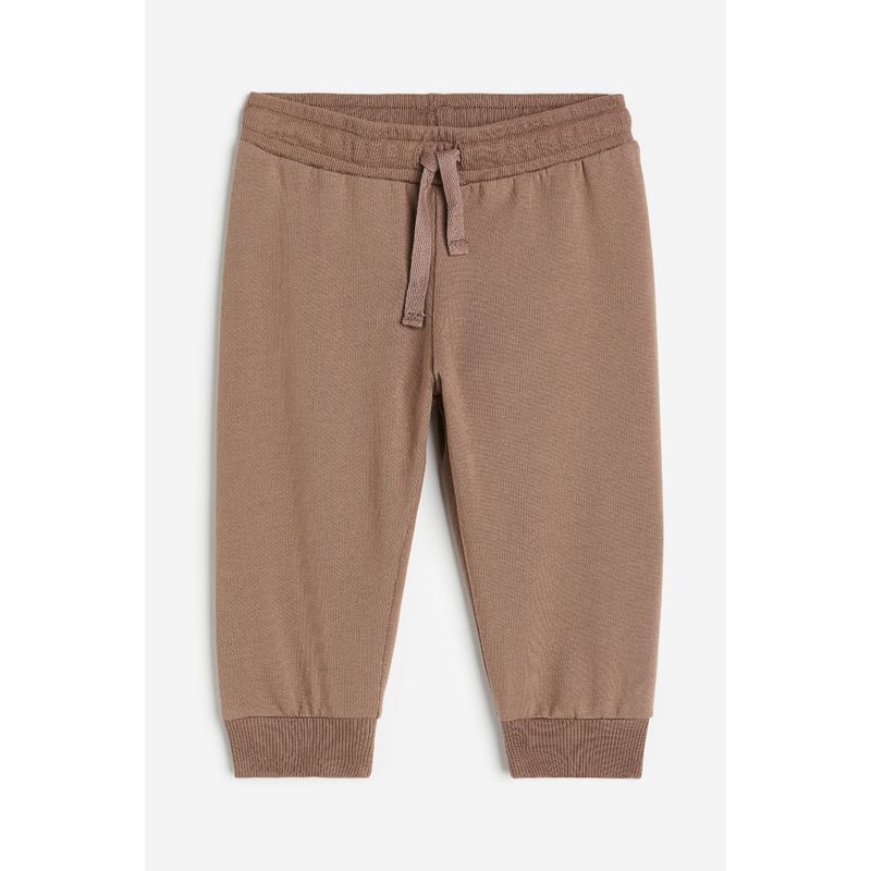 

HM Children s Clothing Baby Boy 2024 Autumn New Fashionable Cotton Polka Dot Elastic Waist Track Pants Sweatpants 0874390 Brown 66/47