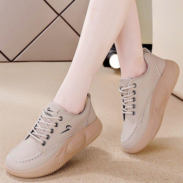Spring Trend Fashion Casual Shoes Non-slip Breathable Soft Sole All-match Single Shoes Women