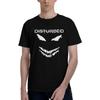 JOISOMI Men's t-Shirt Disturbed Band Crew Neck Short Sleeve T-Shirt Cotton Running Shirts