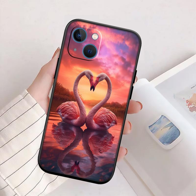 

RP31 Flamingos Pink bird New High-End Shell Phone Case for iPhone SE X XS XR 16E 17 11 Pro Max 8 7 6 6s Plus Air iPhone X